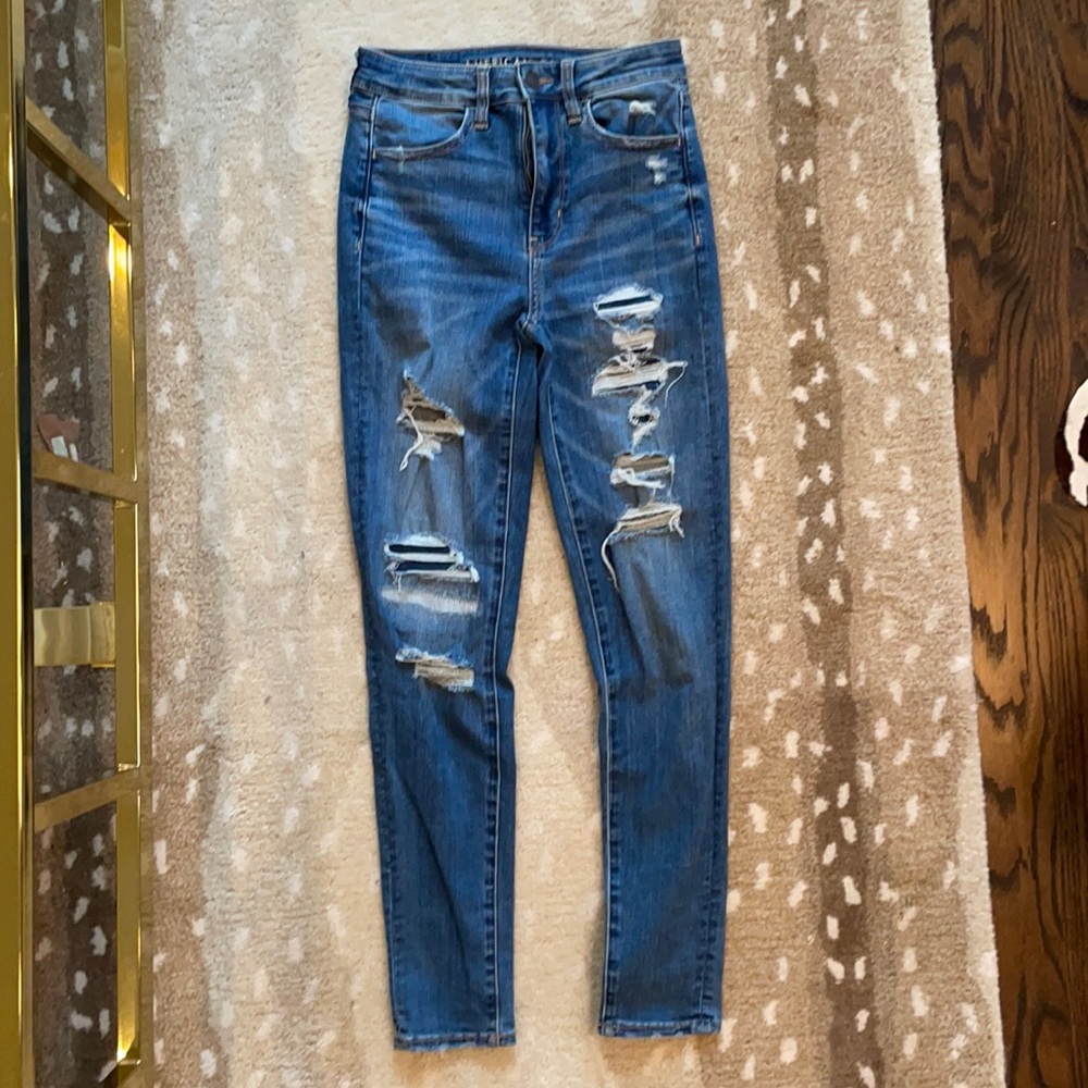 American Eagle Super Hi-Rise Jegging Crop